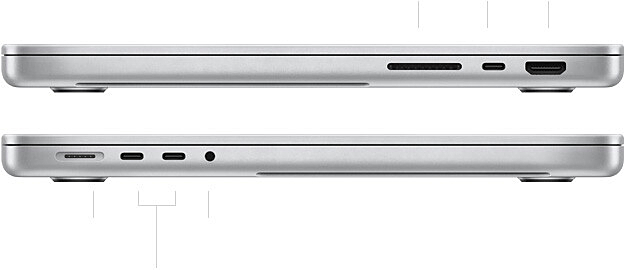 Apple MacBook Pro 14” Space Gray 2021 (MKGP3) 